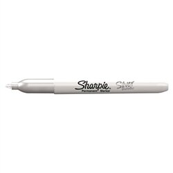 Sharpie, Grey, Markers, Art & School, Fine, Metallic, Silver, 5127